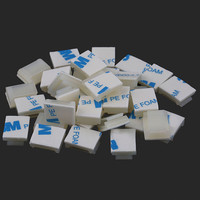 Pince de câble en nylon adhésif pour fixation de fil Pince de câble 3M