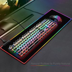 Usine en gros personnalisé étanche, grand tapis de souris étendu Gamer Pad rgb tapis de souris/ - Product Image 5