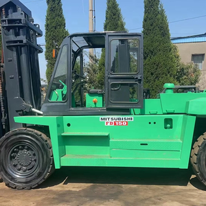High Quality <b>Used</b> 15 Ton Mitsubishi FD150 Diesel Forklift Diesel Engine Excellent Working Condition Side Positioner 6-Month - Product Image 1