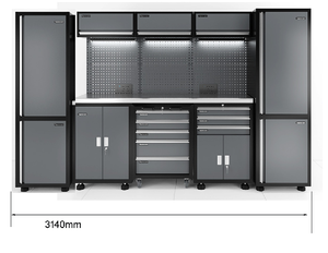 Nhiệm Vụ Nặng Nề 5M 4M M4.5M 7M Modular Kim Loại Nhà Để Xe Hệ Thống Tủ Bàn làm việc Hội Thảo Lưu Trữ Sắt Ngăn Kéo Thép Máy Trạm Công Cụ Hộp - Product Image 3