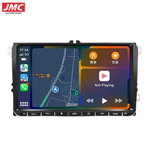 Jmc 2din 9 רדיו רכב אלחוטי carplay רכב רדיו אלחוטי מכונת מגע gps מסך ניווט bt wifi rds dp יחידת ראש עבור volkswagen