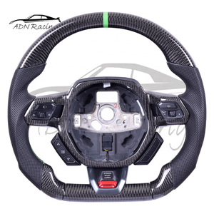 <span class=keywords><strong>Volante</strong></span> deportivo de fibra de carbono genuino para <span class=keywords><strong>Lamborghini</strong></span> Huracan 2015-2021 - Product Image 1