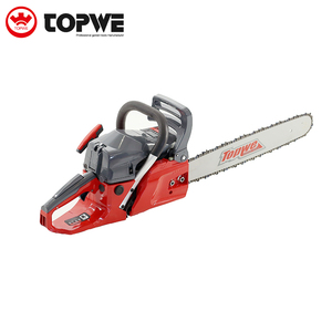 TOPWE Prix de gros Tronçonneuse professionnelle 58cc à moteur 2 temps monocylindre refroidie par air pour la coupe du bois - Product Image 1