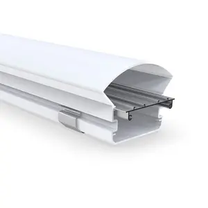 Striscia pieghevole per incasso grande luce lineare di montaggio armadio profilo di illuminazione in alluminio led