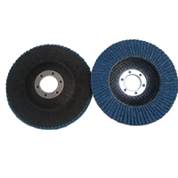 Flap Disc Flat Emery Cloth Wheel untuk Pemolesan Logam dengan Performa Potong Tinggi