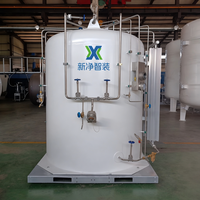 Microbulque Cryo-Ease de 5m3 para Almacenamiento de Nitrógeno Líquido/Oxígeno y Gas Natural Licuado, Utilizado en LO2 LN2