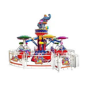 Magic Pedal Fahrräder Flying Elephant Chair Selbstkontrolle Flugzeug Kinder fahrten Custom ized CE-Zertifikat Kinderspiel platz Indoor