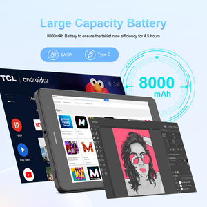 Tablette intelligente C Idea en gros, tablette professionnelle ODM/OEM, tablette Android 8 pouces, 8 Go de RAM, 512 Go de ROM, utilisation professionnelle et de divertissement (noir) - Product Image 5