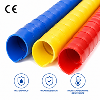 Cable Espiral Flexible de PP Anti-mordeduras Más Vendido, Protector de Cable en Espiral, Gestión de Cables de Circuito