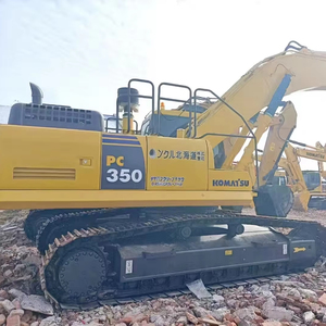 Excavatrice Komatsu PC350 d'occasion certifiée CE, 35 tonnes, d'origine japonaise, hydraulique, sur chenilles, robuste, avec accessoire de préhension - Product Image 1