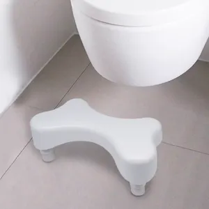 7" Height Household Bathroom Footstool Squat Anti Constipation Artifact Anti-Slip Plastic Step Toilet Stool