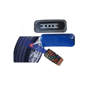 Étiquette RFID en caoutchouc pour pneus, gestion du suivi des véhicules, 860-960 MHz, prix usine - Product Image 1