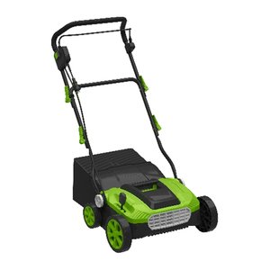Brosse électrique pour <span class=keywords><strong>gazon</strong></span> artificiel 1500W 230V-240V, <span class=keywords><strong>aspirateur</strong></span> à <span class=keywords><strong>gazon</strong></span> électrique avec largeur de travail de 360 mm et sac de collecte de 45L - Product Image 1