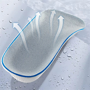 Orthopedic Arch <b>Support</b> Height Increase Insoles Memory Foam <b>Heel</b> Lift Soft Shoe Pads for Flat Feet Sneakers Daily Wear - Product Image 1