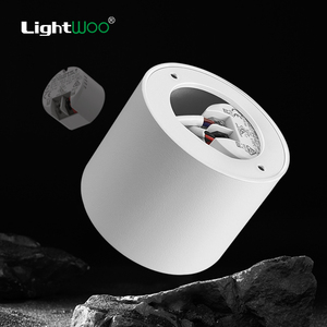Projecteur LED mural encastré 8W 12W orientable et réglable, moderne, pour usage commercial, hôtelier, domestique ou de bureau, avec variateur d'intensité, idéal pour les couloirs. - Product Image 5