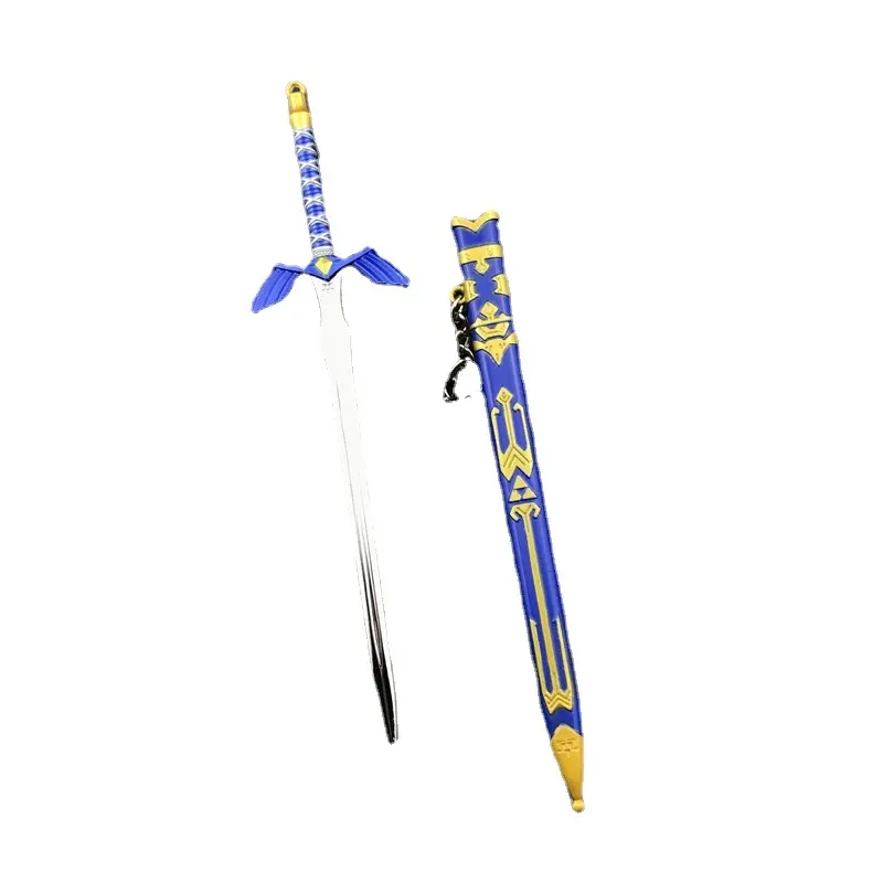 Spiel The Legend of Zelda: Tränen des Königreichs New Arrival Link Master Schwert Zink legierung Spielzeug Schwert Schlüssel anhänger 22cm 84g