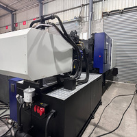 Machine de moulage par injection hydraulique horizontale MA320T d'occasion avec moteur PLC et pompe à vis pour la production de bouchons de bouteilles en PVC et ABS