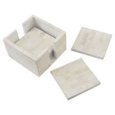 Posavasos con incrustaciones de hueso de diseño moderno con posavasos tamaño personalizado forma cuadrada elegante posavasos con incrustaciones de hueso - Product Image 6