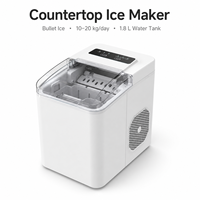 Machine à glace pilée multifonctionnelle élégante et silencieuse pour les fêtes de famille, préparation de desserts et boissons fraîches maison