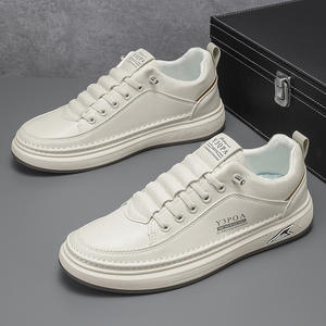 Nouvelles chaussures décontractées tendance pour hommes 2025 – Baskets plateforme jeunesse en cuir véritable respirant de haute qualité - Product Image 4