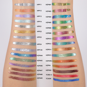 Ombretto duocromo personalizzato ad alto pigmento glitter a lunga durata ombretto multicromatico palette private label liquido ombretto - Product Image 1