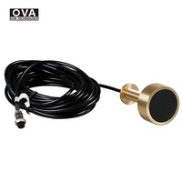 Transducteur de sondeur de pêche Ova Technology traversant le coque, sondeur de profondeur de haute qualité 200 kHz, transducteur ultrasonique sous-marin