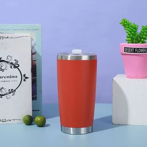 Vaso Térmico para Auto de 20oz, Colorido, de Acero Inoxidable, Reutilizable, para Hielo, Venta al Por Mayor - Product Image 1