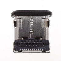 IP67 Tahan Air USB 3.0 C Konektor Tipe PERMUKAAN Mount 24pin SMD SMT + DIP Perempuan Konektor USB C Socket