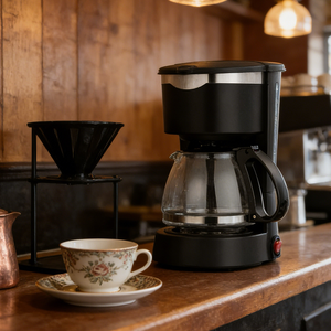 Cafetière à <span class=keywords><strong>filtre</strong></span> 650W 0,65L avec protection anti-goutte et <span class=keywords><strong>filtre</strong></span> permanent, sécurité avec protection contre l'ébullition à sec, thermostat - Product Image 6