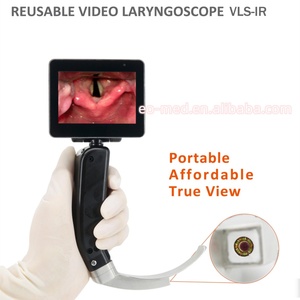 Laryngoscope vidéo portable abordable True View pour une intubation facile, laryngoscope vidéo réutilisable VLS-IR - Product Image 3