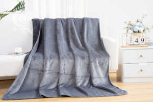 Bán Buôn Chất Lượng Cao Mềm Mại Và Ấm Áp Flannel Xếp Sherpa Chăn Tùy Chỉnh Kích Thước In Linen Dệt Kim Ném Cho Giường Hoặc Du Lịch - Product Image 5