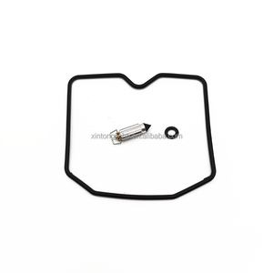 Carburador de motocicleta, válvula de aguja, Junta flotante, piezas de goma para Suzuki <span class=keywords><strong>Bandit</strong></span> GSF600 GSF600S <span class=keywords><strong>GSF</strong></span> 600S <span class=keywords><strong>600</strong></span> NUEVO - Product Image 1