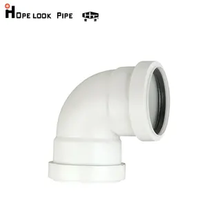 110mm 160mm PP Elbow Joint Free Sample Manufacturer Prices PP Pipe Fitting for Drainage System