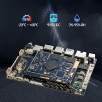 3568 4G para placa de brazo Rockchip integrado Ordenador de placa única Industrial Android Mini placa base 8GB memoria Dual Thin Mini ITX