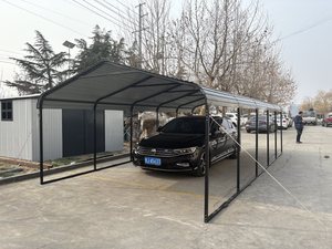 Abri d'auto <span class=keywords><strong>en</strong></span> métal extra large de 12x20 pieds pour pick-up, bateau, voiture et tracteurs Abri d'auto/auvent et abri d'auto améliorés - Product Image 3