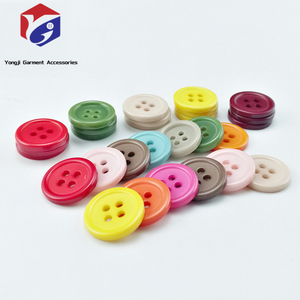 Hot Bán Nhà Sản Xuất Nhựa Nút Ưa Thích Màu Thay Thế Áo Sơ Mi Màu Đen Nút Cho Trẻ Em Màu Sắc Tự Làm Phụ Kiện Nhà Máy - Product Image 3