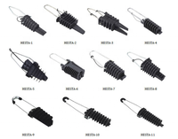 Pince d'ancrage PA 25 Pinces de tension à coin en plastique