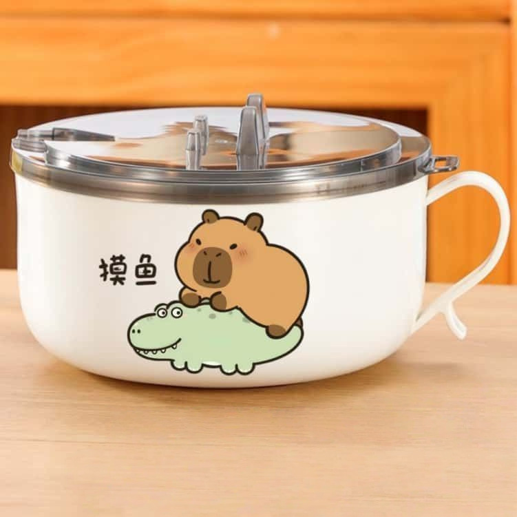 17cm Drainable Instant Noodle Bowl [Moyu]