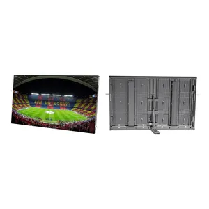 户外足球运动周边比赛压铸960*960毫米橱柜面板体育场围栏足球场发光二极管显示屏