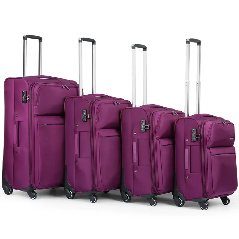 Huanhanke — ensemble de bagages à roulettes, valise en tissu nylon, sac pour voyage d'affaires classique personnalisé