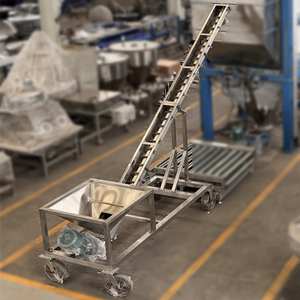 Transportador Espiral en Forma de U de Acero Inoxidable Tesheng, de Velocidad Ajustable, para Plantas de Manufactura, Construcción Agrícola, 1-1000t/h - Product Image 2