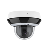 Caméra de sécurité IP POE ANNKE CZ504 3K 5MP pour la surveillance à domicile et en entreprise, caméra dôme CCTV IR avec microphone PTZ 4X et emplacement pour carte SD