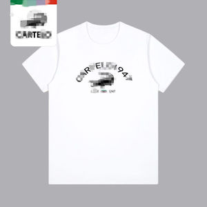 Designer-Katalog Großhandel: Weiße Sommer T-Shirts für Damen und Luxus Designer Baumwoll-T-Shirts für Herren - Product Image 5