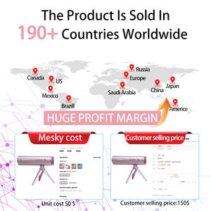 Sèche-cheveux professionnel mains libres 1200W compact et pliable à moteur AC ionique pour hôtels et usage en gros - Product Image 2