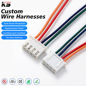 ปรับแต่งขั้วต่อปลั๊ก JST XH 4 พิน พร้อมสายเคเบิลขนาด 2.5 มม. 26AWG และชุดสายไฟ - Product Image 1