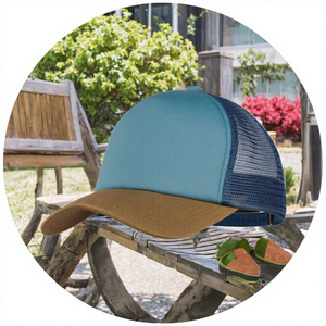 Casquette Trucker Unisexe en Maille Réglable à 5 Panneaux, Logo Personnalisé, Chapeau de Soleil Décontracté pour Sports de Plein Air - Product Image 2