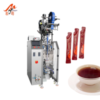Machine d'emballage de liquides 5g 8g 20g pour sachets à coins arrondis avec scellage arrière, pour vinaigre de cidre et pulpe liquide