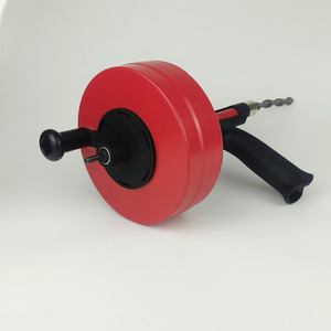 Outils de nettoyage de tuyaux de 7,6 m avec perceuse, fabricant de tarières de nettoyage de tuyaux en fil de serpent - Product Image 5
