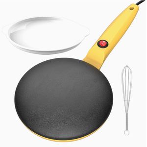 Crepe Maker Máy với Auto Power Off, xách tay Crepe Maker với Non Stick Ngâm tấm, điều khiển nhiệt độ tự động - Product Image 3
