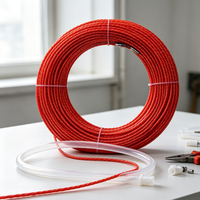 Tire-câble en POM de 4,5 mm, 5 m-50 m, outil de tirage de câbles pour conduits électriques